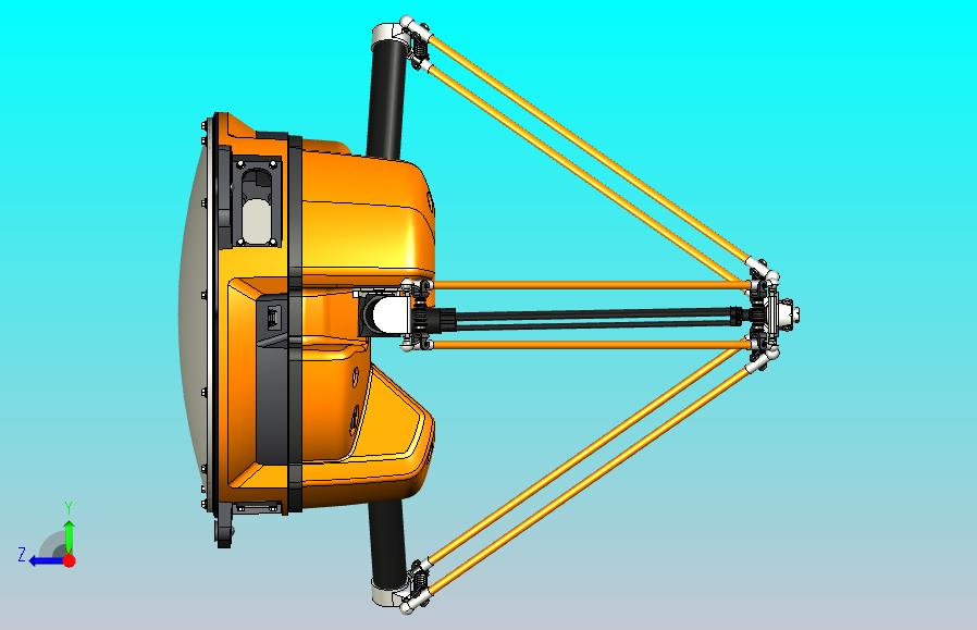ABB机械手  IRB 360 FlexPicker 机器人3D模型