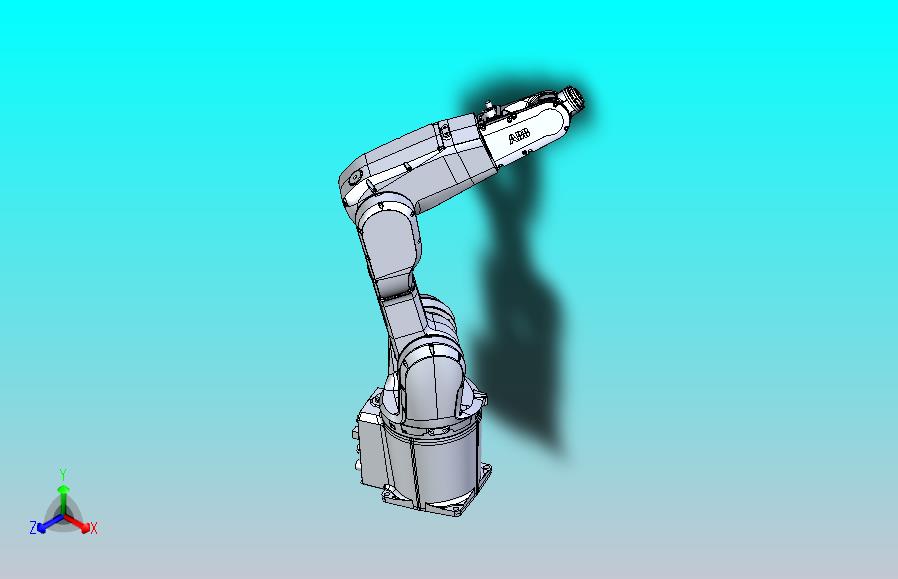 ABB机械手 IR1200 3D模型