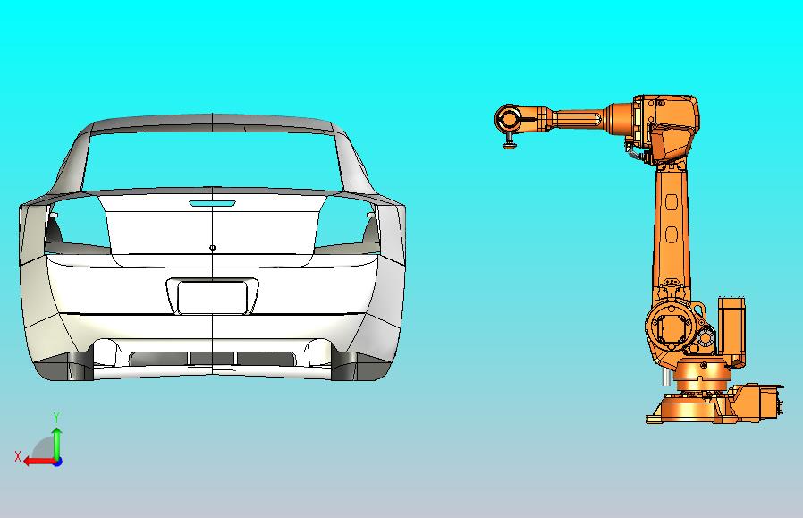 ABB机械手  IRB robot arm 3D模型