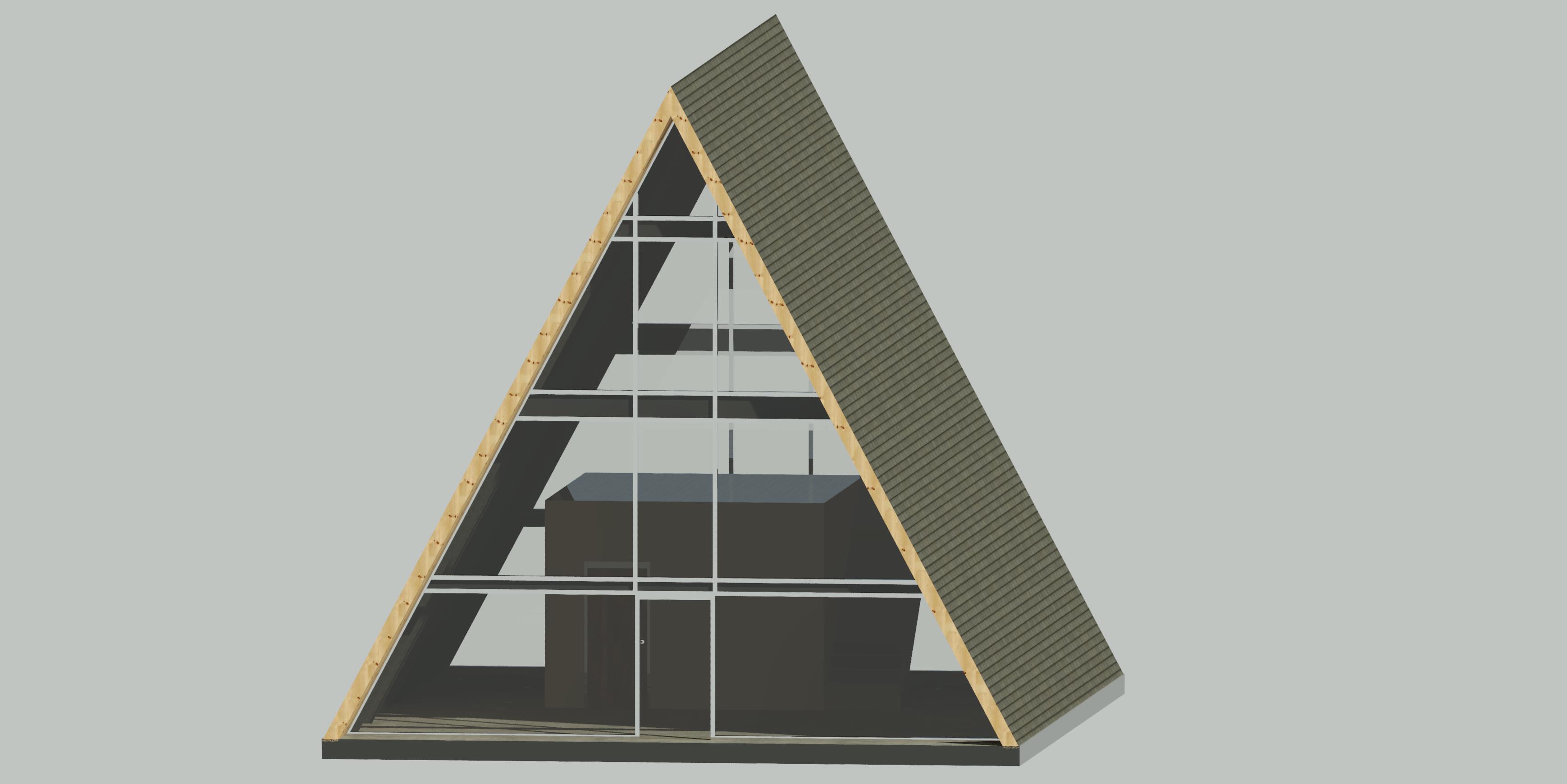 A型房屋3D设计