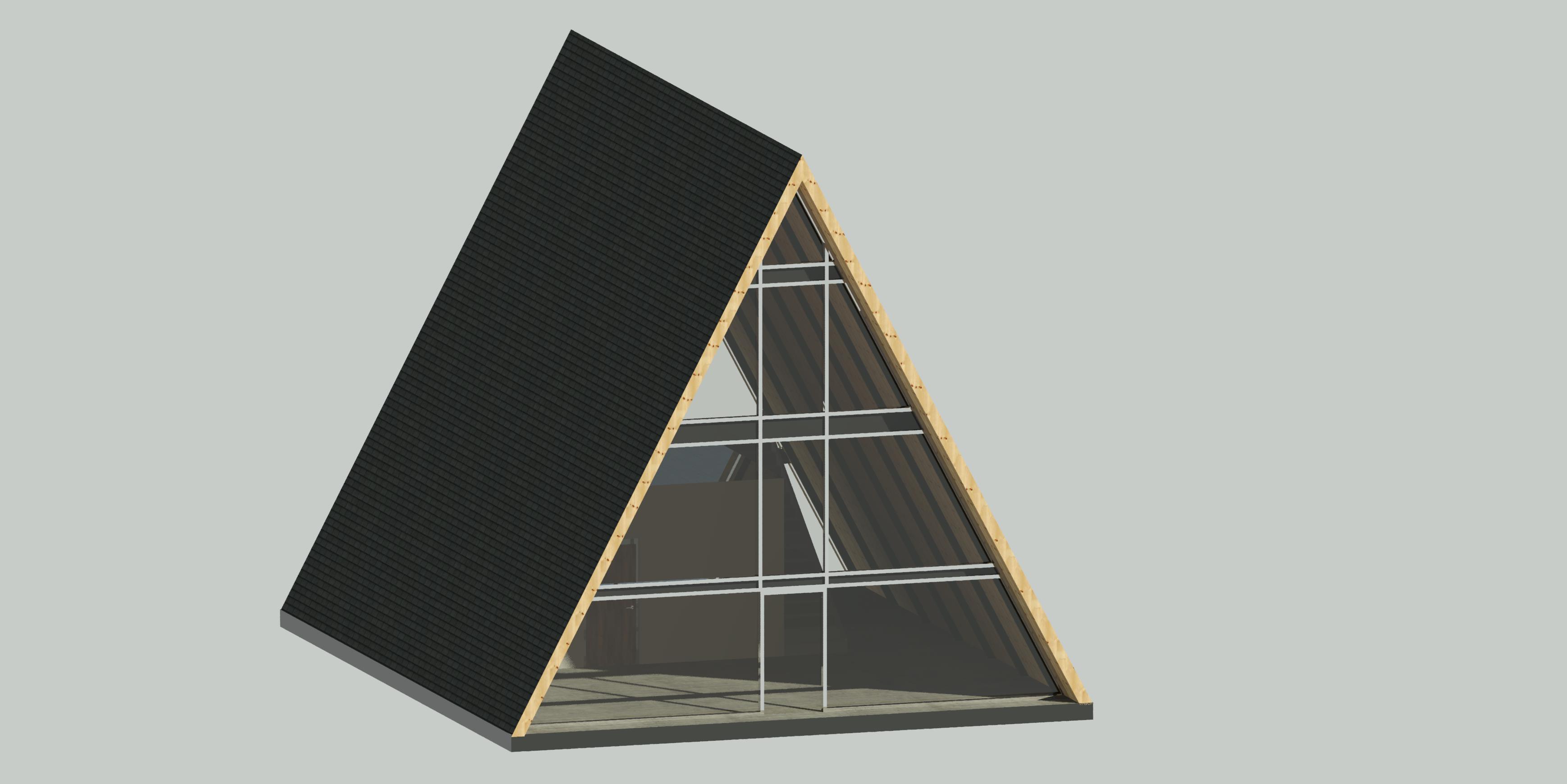 A型房屋3D设计