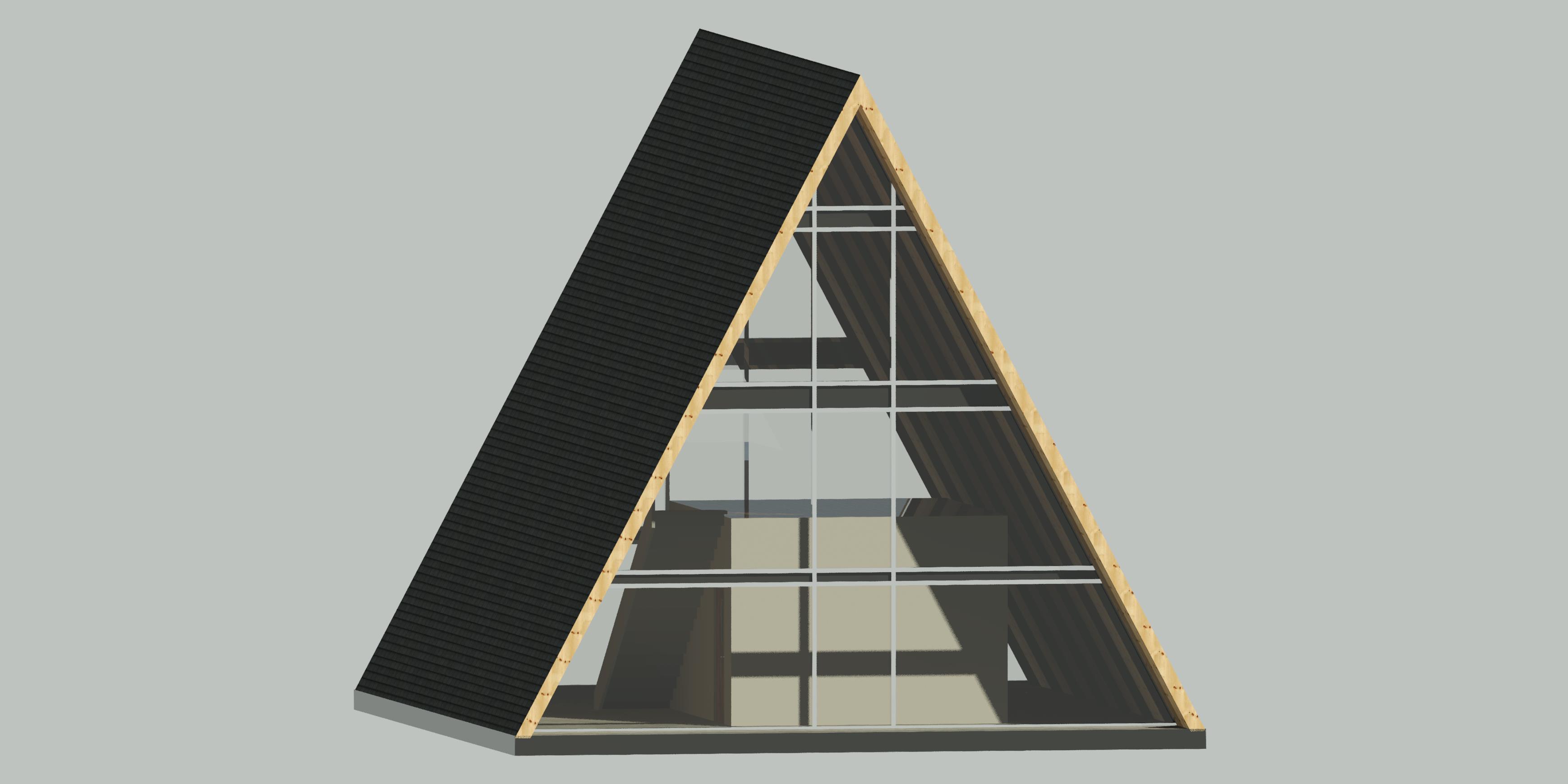 A型房屋3D设计