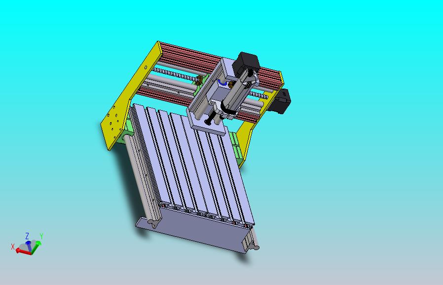 CNC router Montaj雕刻机