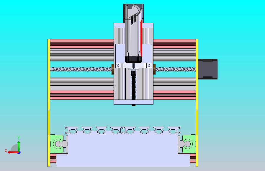 CNC router Montaj雕刻机