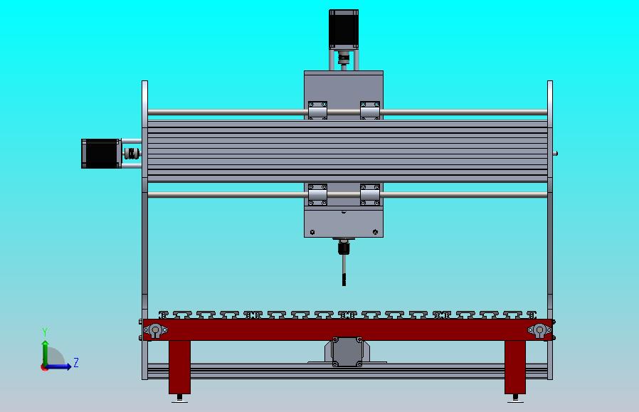 CNC milling 3 轴