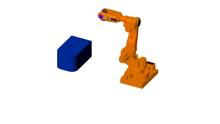 机器人abb robotic arm for 3d print