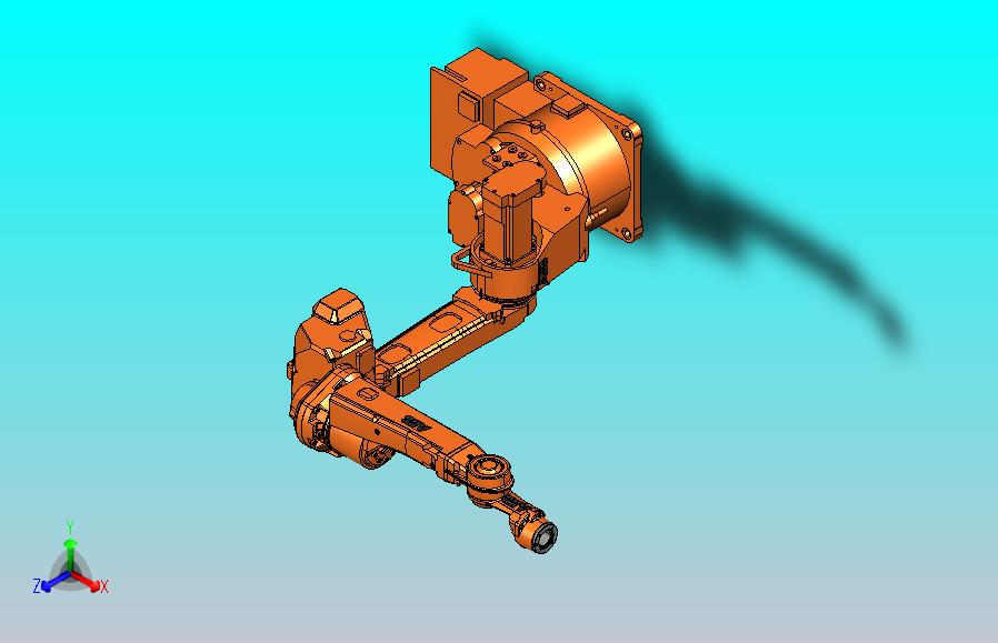 机器人ABB IRB 1520ID IRC5 CATIA STP