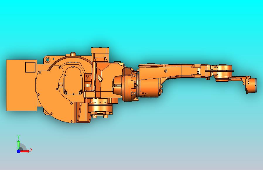 机器人ABB IRB 1520ID IRC5 CATIA STP