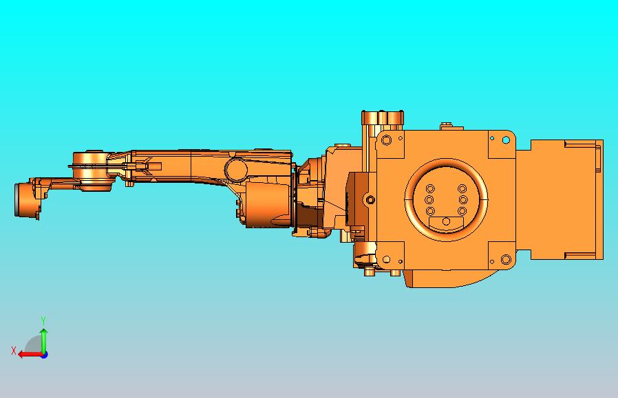 机器人ABB IRB 1520ID IRC5 CATIA STP