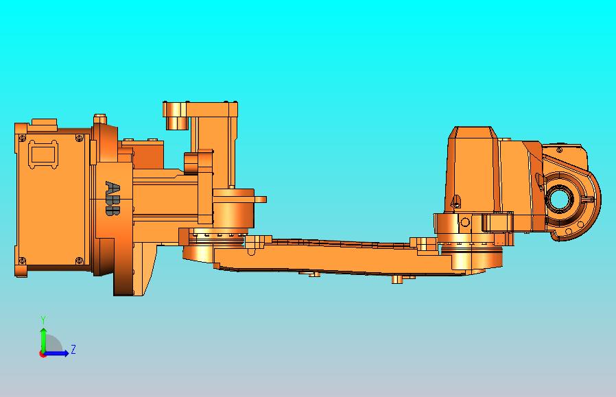 机器人ABB IRB 1520ID IRC5 CATIA STP