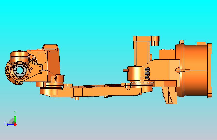 机器人ABB IRB 1520ID IRC5 CATIA STP