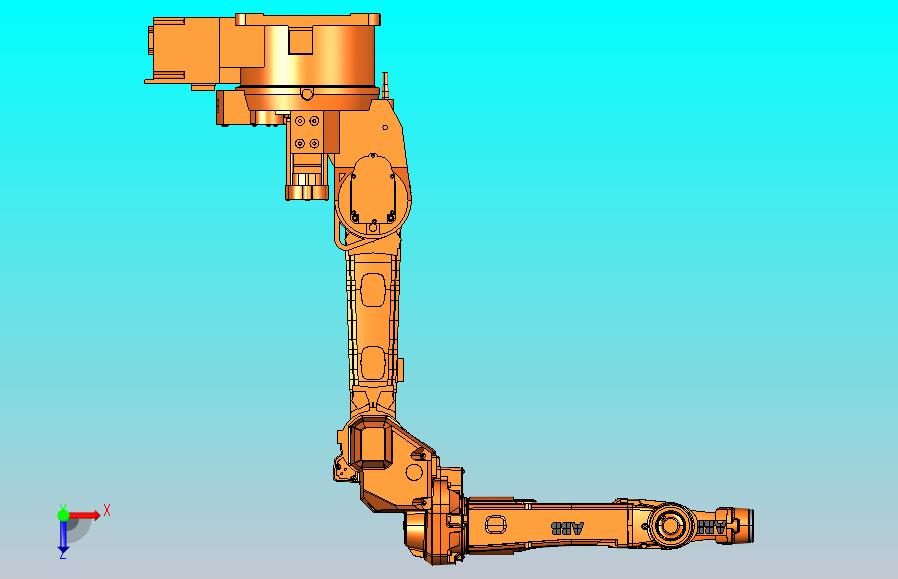 机器人ABB IRB 1520ID IRC5 CATIA STP