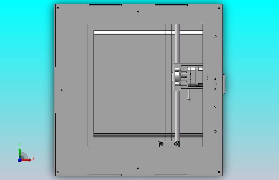 200x200x200mm单挤出机的3d 打印机