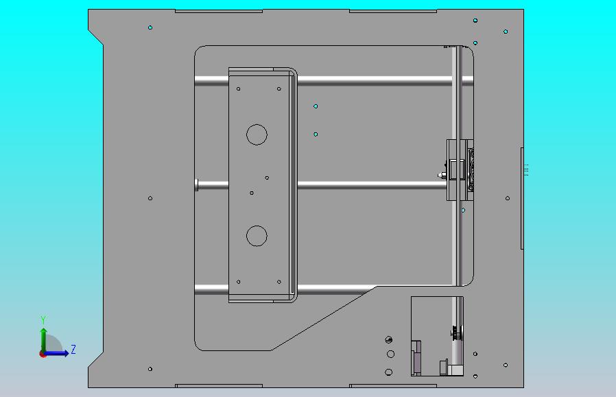 200x200x200mm单挤出机的3d 打印机