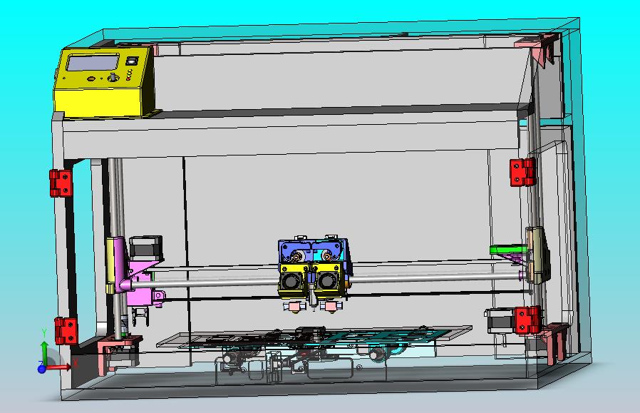 Dual Nozzle 3D 打印机 430x215
