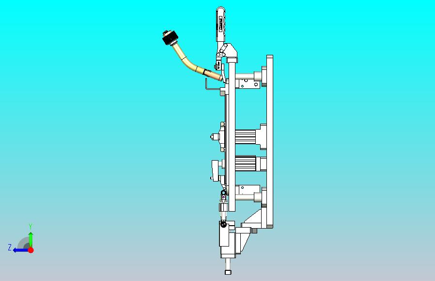 保险箱门框机器人焊接夹具