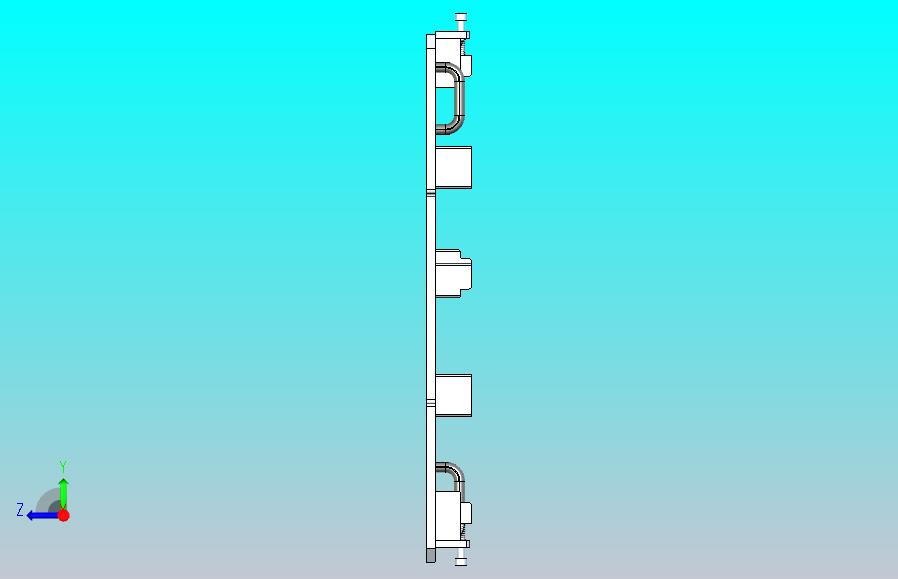 门体玻璃滴胶夹具