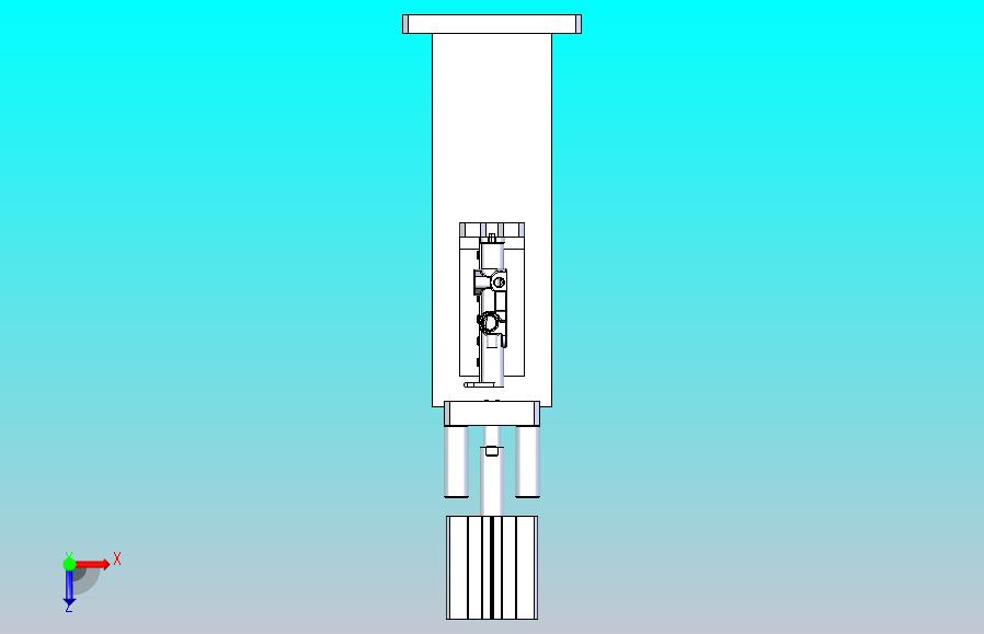 喷气管总成封15压盖工装