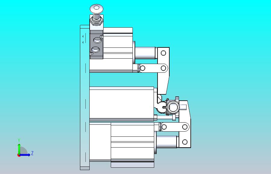 气阀体工装3D