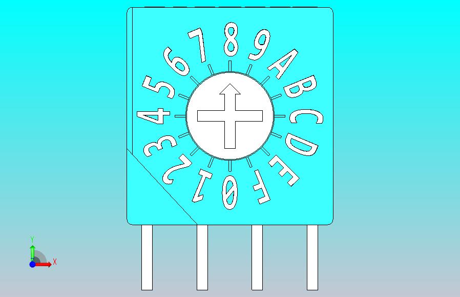 编码旋钮开关