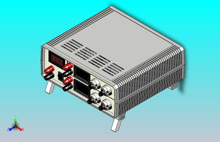 双电源 0 至 30V 和元件测试仪，内部布线齐全