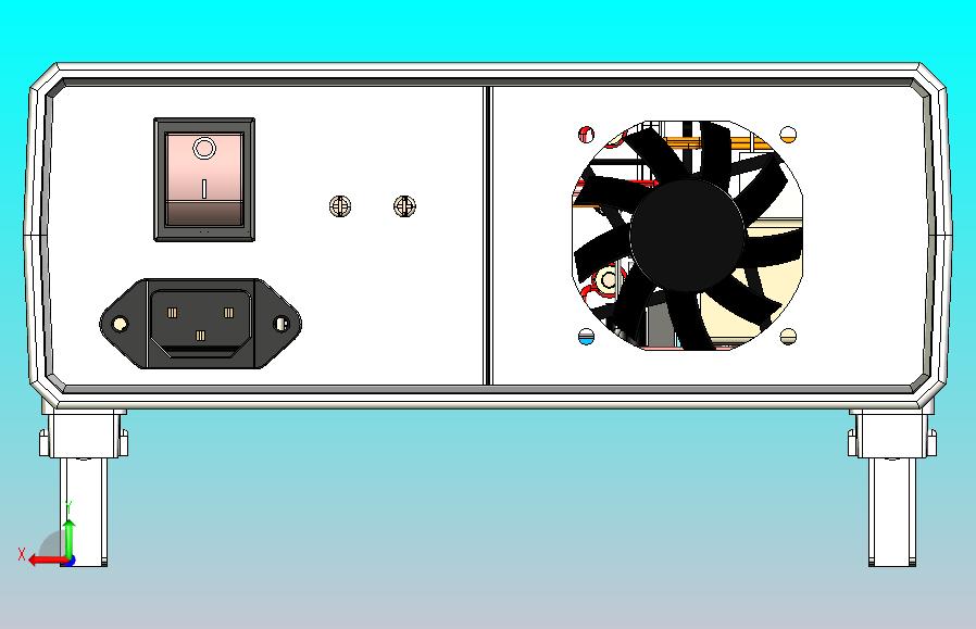 双电源 0 至 30V 和元件测试仪，内部布线齐全