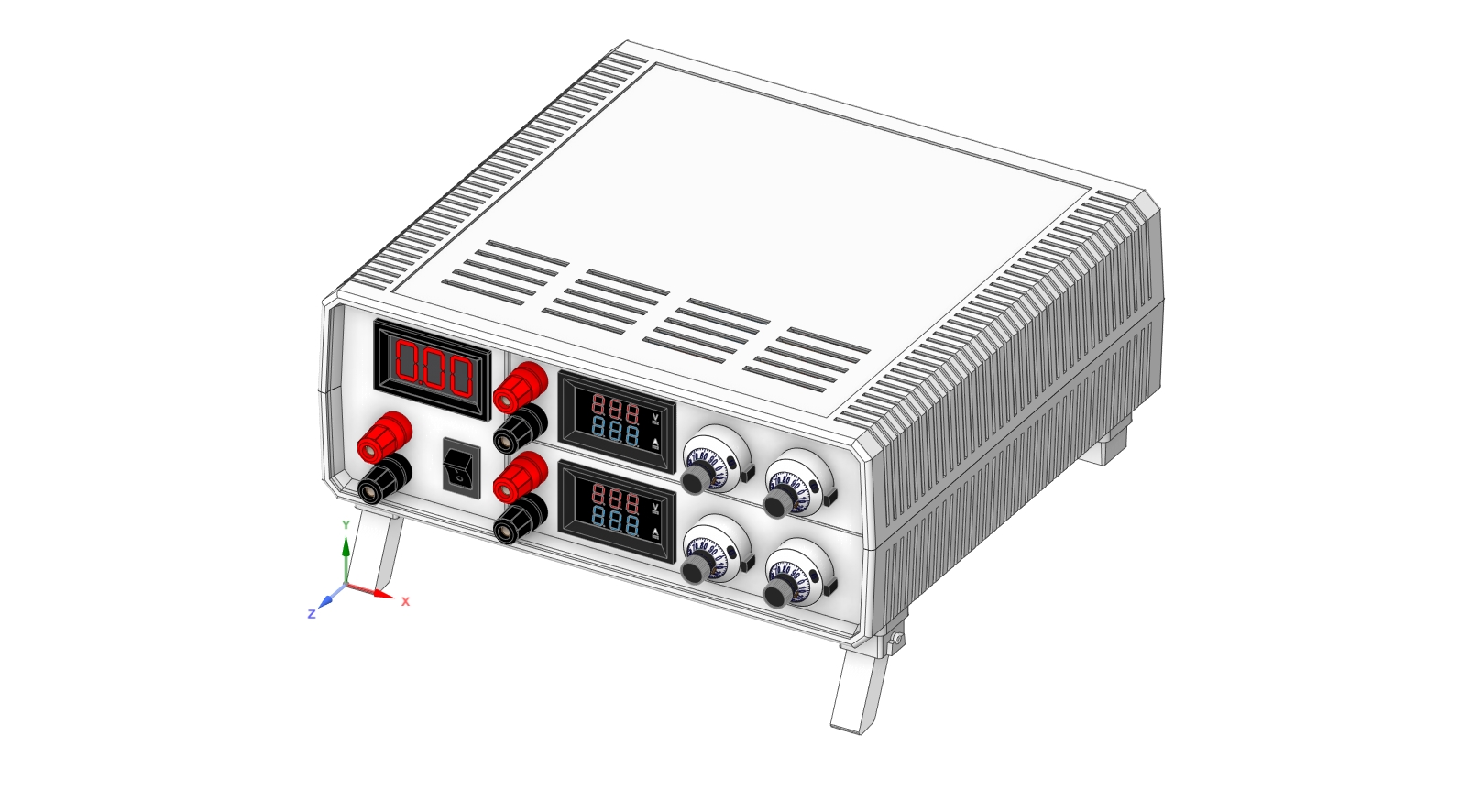 双电源 0 至 30V 和元件测试仪，内部布线齐全