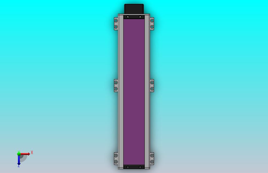 DMS100-DCR丝杆模组直线滑台（电机下折）[DMS100-L05S300-DT400-C2U-DCR-P5]