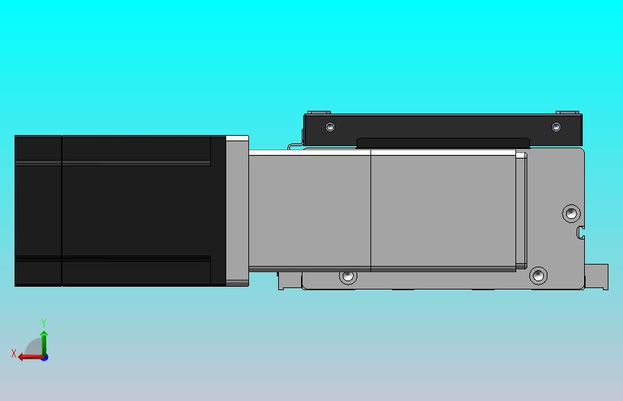 DMB150-RTCR同步带模组直线模组（电机右折）[DMB150-L90S300-DT750-C2D-RTCR]