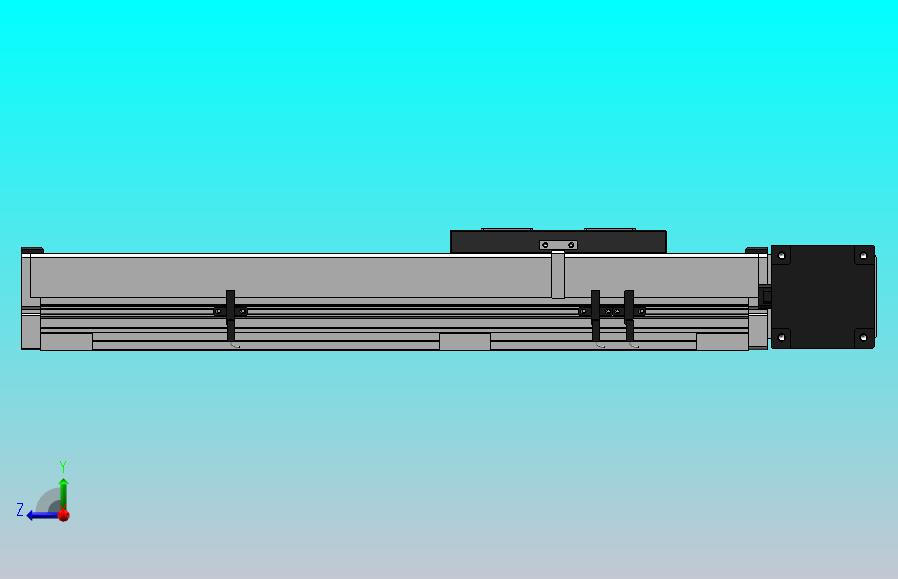 DMB150-RTCR同步带模组直线模组（电机右折）[DMB150-L90S300-DT750-C2D-RTCR]