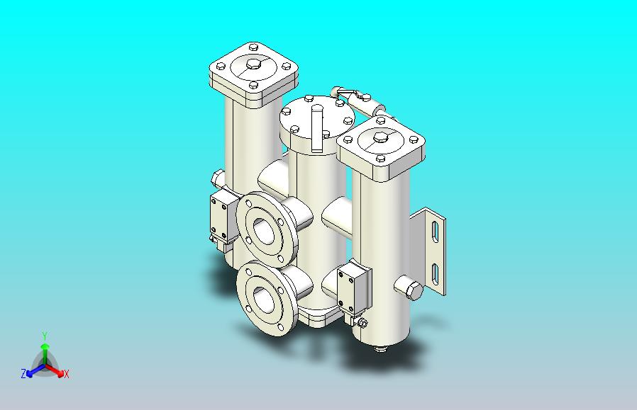 SRLF-500双筒过滤器自带压差发讯