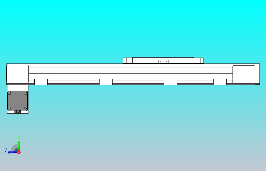 DMEB65L-RDCR欧规同步带模组直线模组（电机右下折）[DMEB65L-L15S350-DT400-C2U-RDCR]