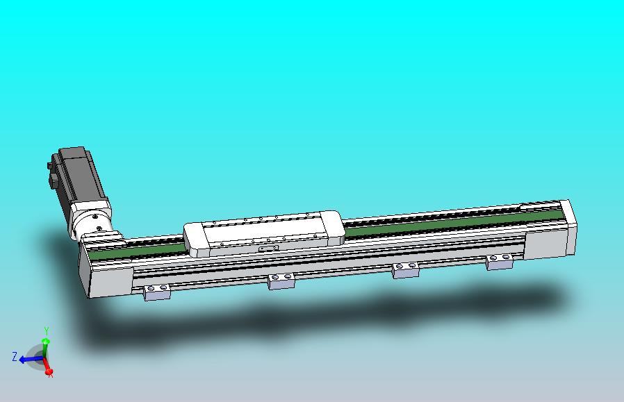 DMEB65L-RTCR欧规同步带模组直线模组（电机右折）[DMEB65L-L15S350-DT400-C2U-RTCR]