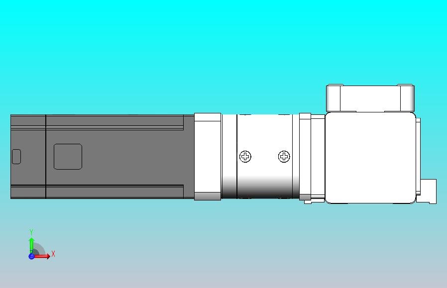 DMEB65L-RTCR欧规同步带模组直线模组（电机右折）[DMEB65L-L15S350-DT400-C2U-RTCR]
