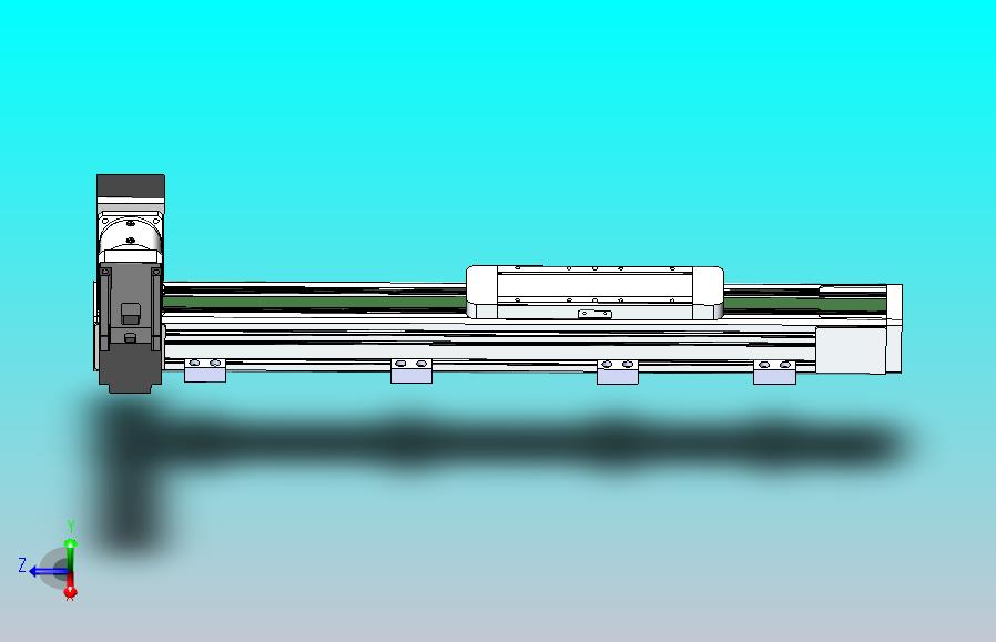 DMEB65L-RUCR欧规同步带模组直线模组（电机右上折）[DMEB65L-L15S350-DT400-C2U-RUCR]