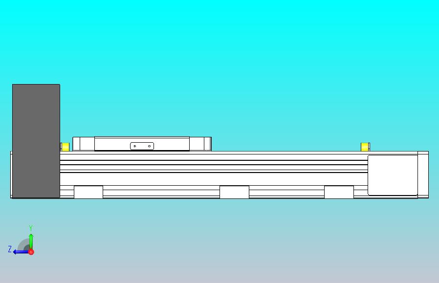 DMEB65-LUCR欧规同步带模组直线模组（电机左上折）[DMEB65-L15S350-DT400-C2U-LUCR]