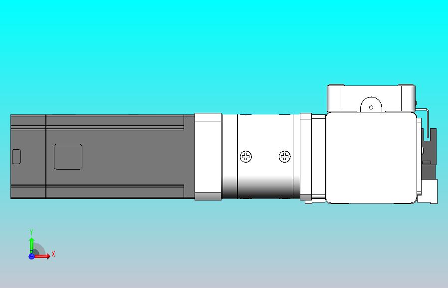 DMEB65-RTCR欧规同步带模组直线模组（电机右折直连）[DMEB65-L15S350-DT400-C2U-RTCR]