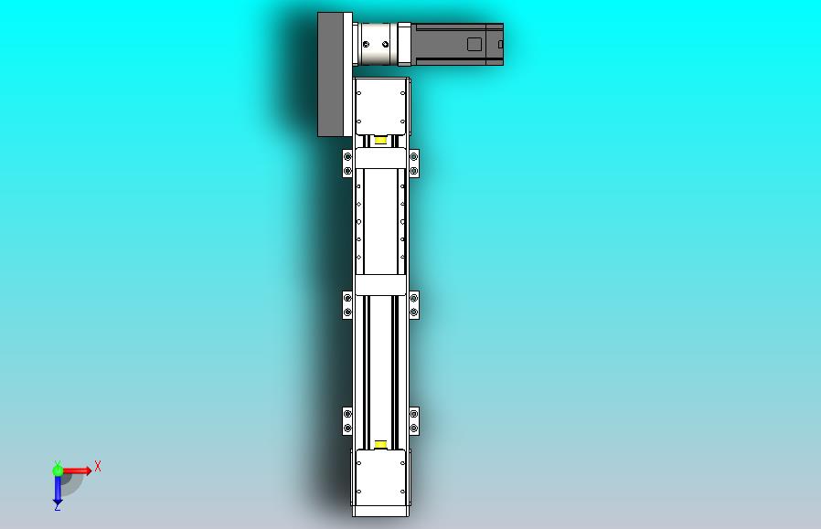 DMEB80-LBCR欧规同步带模组直线模组（电机左后折）[DMEB80-L20S350-DT400-C2U-LBCR]