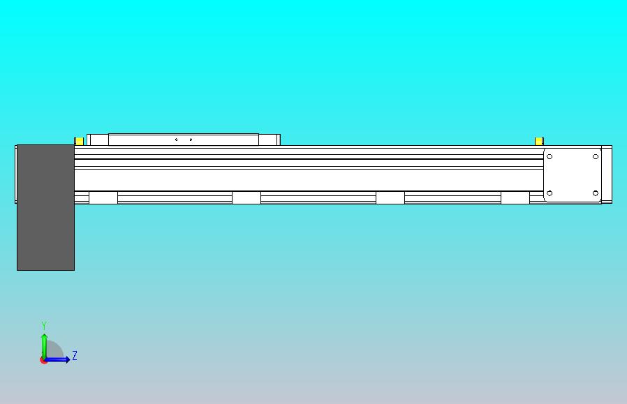 DMEB80L-LDCR欧规同步带模组直线模组（电机左下折）[DMEB80L-L20S350-DT400-C2U-LBCR]