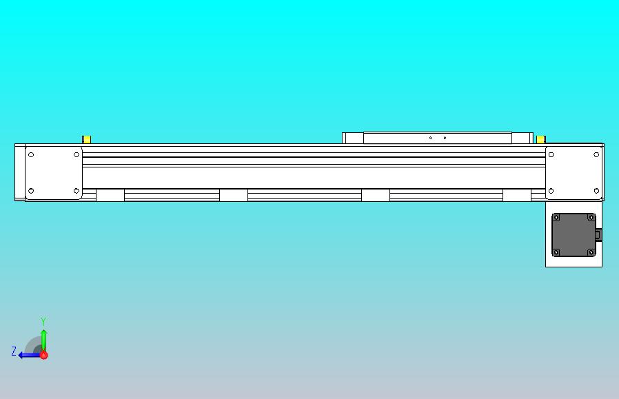 DMEB80L-LDCR欧规同步带模组直线模组（电机左下折）[DMEB80L-L20S350-DT400-C2U-LBCR]