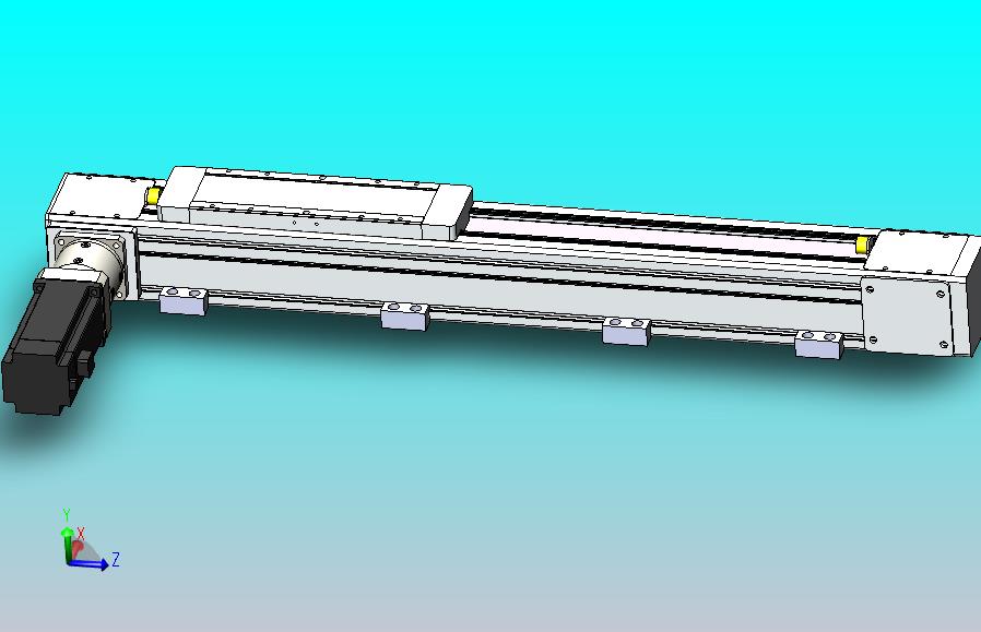 DMEB80L-LTCR欧规同步带模组直线模组（电机左折）[DMEB80L-L20S350-DT400-C2U-LTCR]