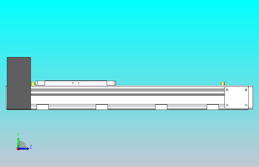 DMEB80L-LUCR欧规同步带模组直线模组（电机左上折）[DMEB80L-L20S350-DT400-C2U-LUCR]