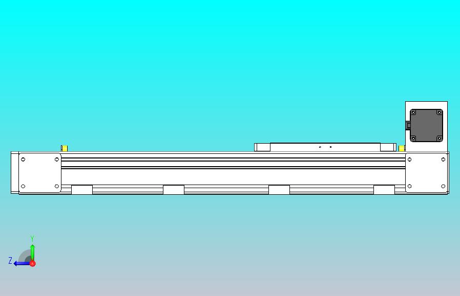 DMEB80L-LUCR欧规同步带模组直线模组（电机左上折）[DMEB80L-L20S350-DT400-C2U-LUCR]