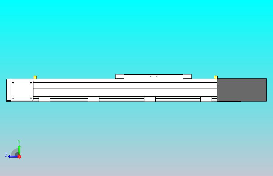 DMEB80L-RBCR欧规同步带模组直线模组（电机右后折）[DMEB80L-L20S350-DT400-C2U-RBCR]