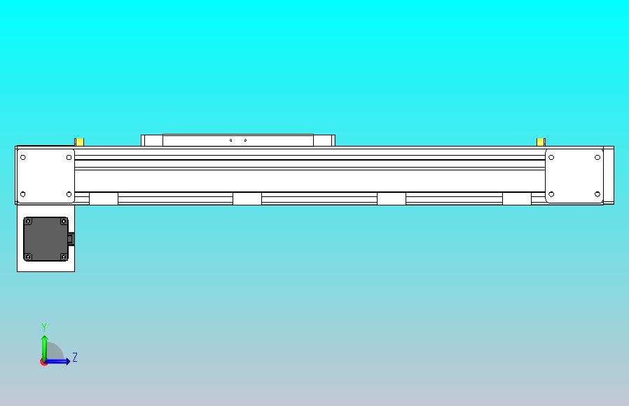 DMEB80L-RDCR欧规同步带模组直线模组（电机右下折）[DMEB80L-L20S350-DT400-C2U-LBRD]