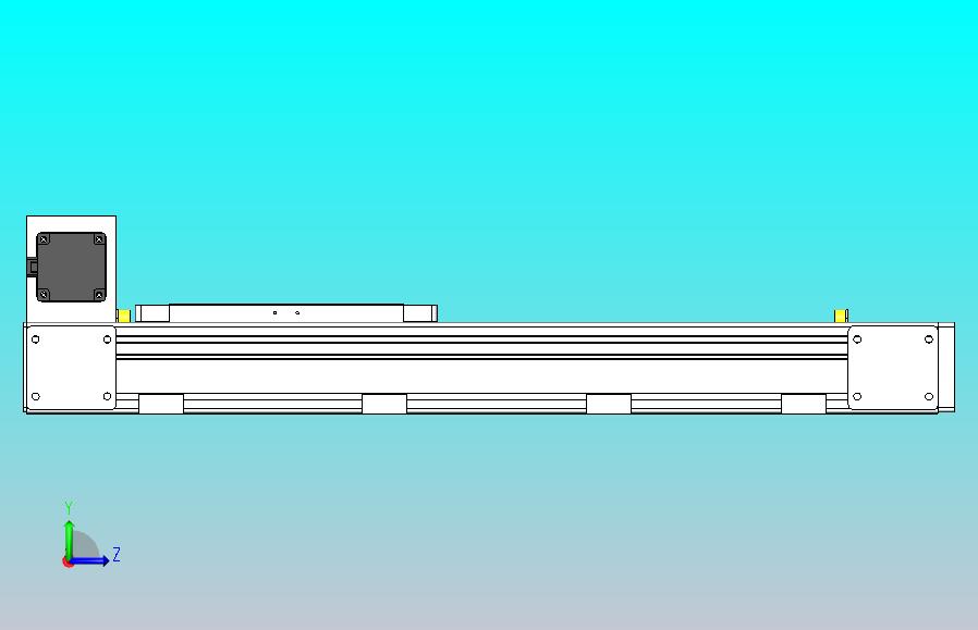 DMEB80L-RUCR欧规同步带模组直线模组（电机左后折）[DMEB80L-L20S350-DT400-C2U-RUCR]