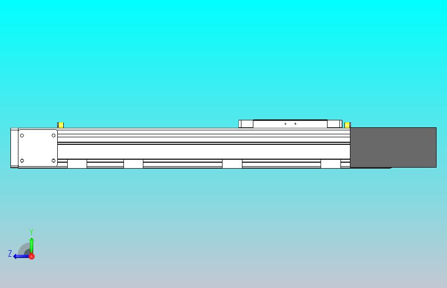 DMEB80-RBCR欧规同步带模组直线模组（电机右后折）[DMEB80-L20S350-DT400-C2U-RBCR]