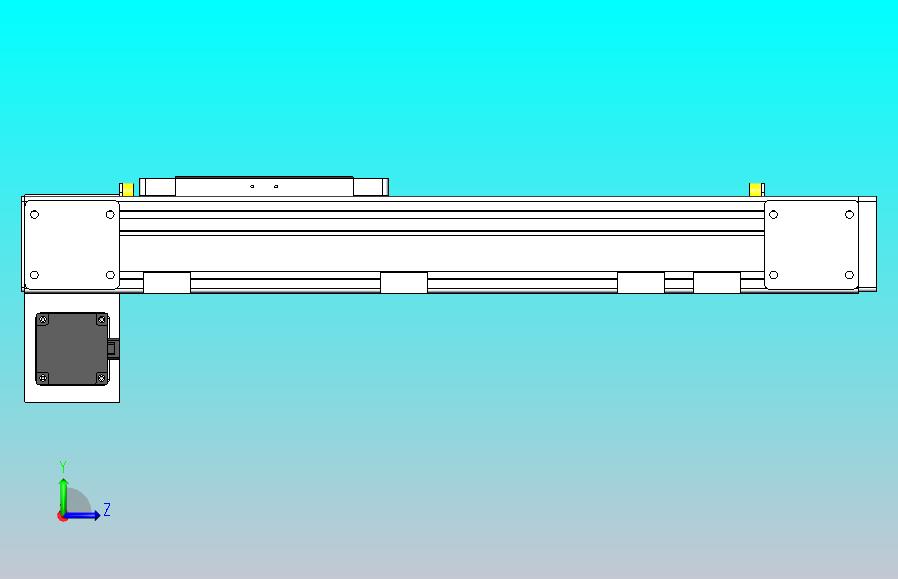 DMEB80-RDCR欧规同步带模组直线模组（电机右下折）[DMEB80-L20S300-DT400-C2U-RDCR]