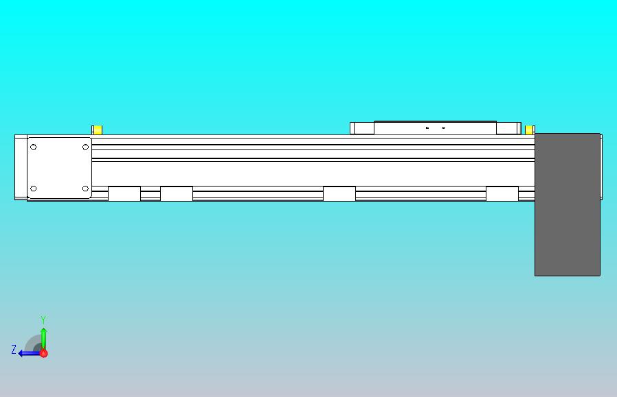 DMEB80-RDCR欧规同步带模组直线模组（电机右下折）[DMEB80-L20S300-DT400-C2U-RDCR]