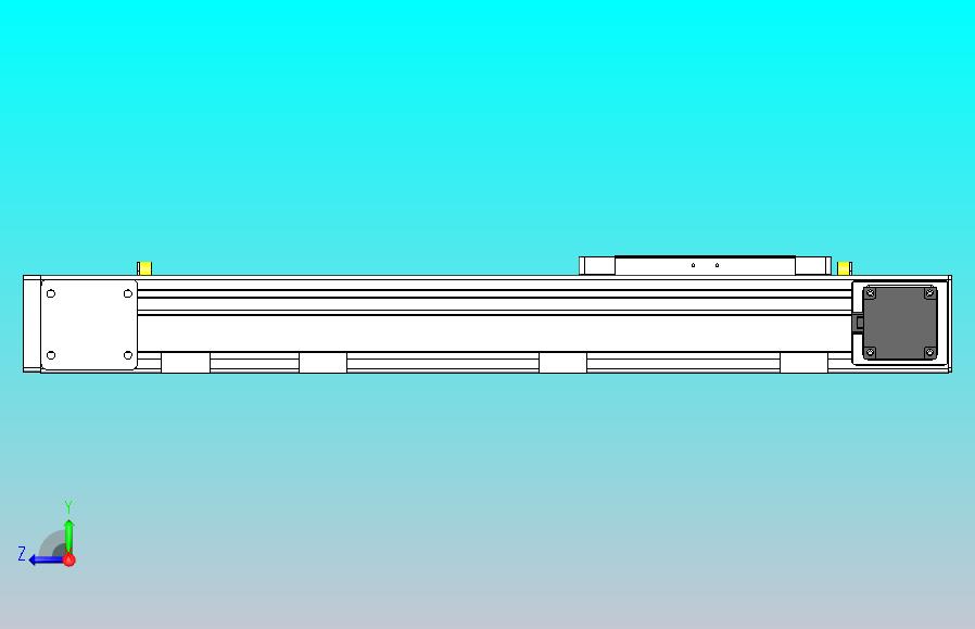 DMEB80-RTCR欧规同步带模组直线模组（电机右折直连）[DMEB80-L20S350-DT400-C2U-RTCR]